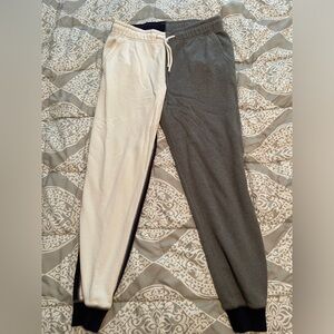 Medium J Crew colorblock joggers